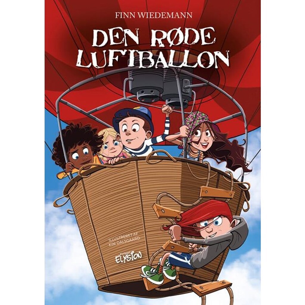 Den Røde Luftballon - Børnebog - Hardback