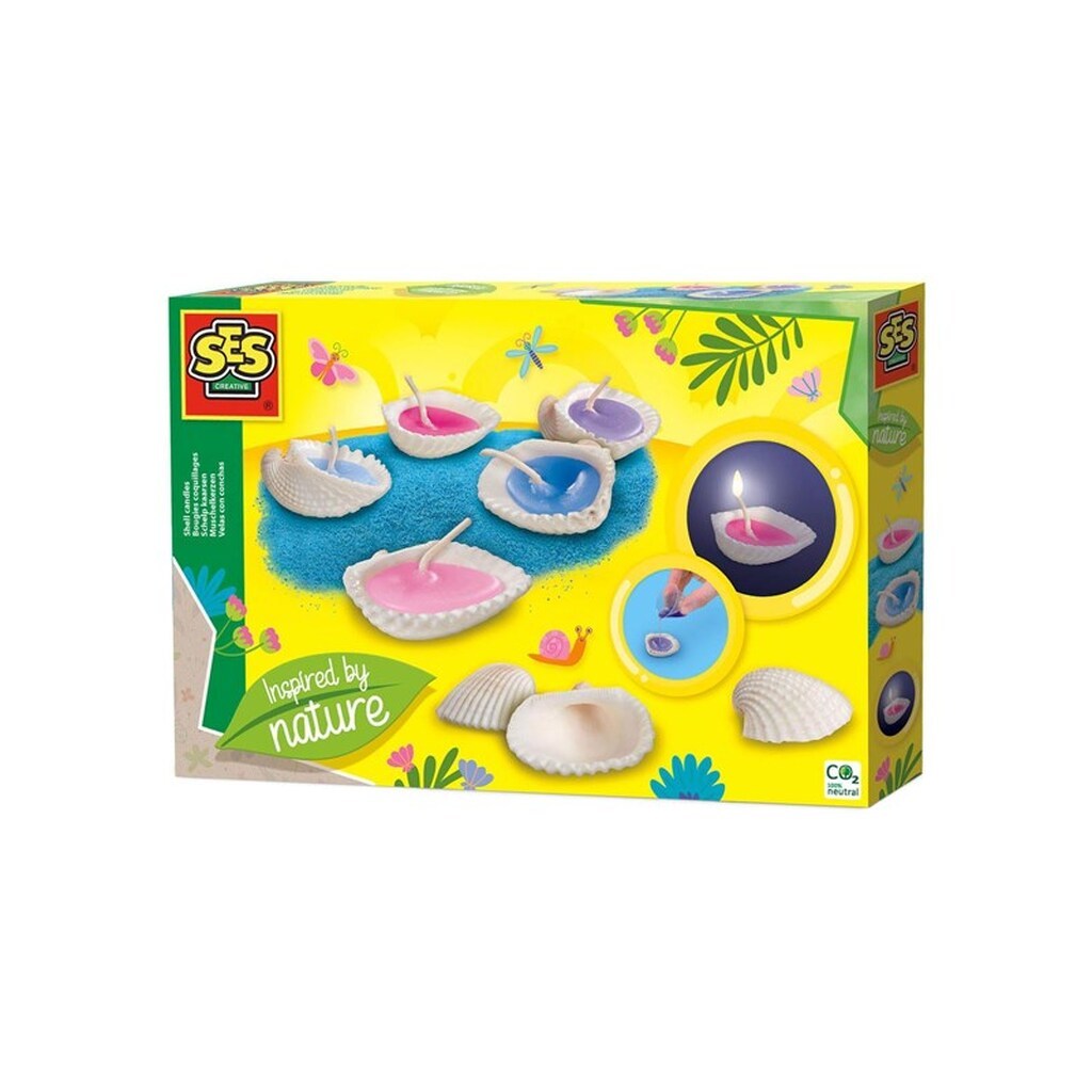 Shell Candles - Inspired by Nature