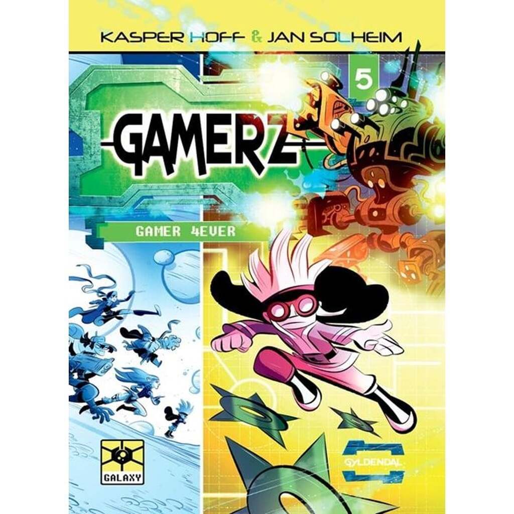 Gamerz 5 - Gamer 4ever - Børnebog - Hardcover