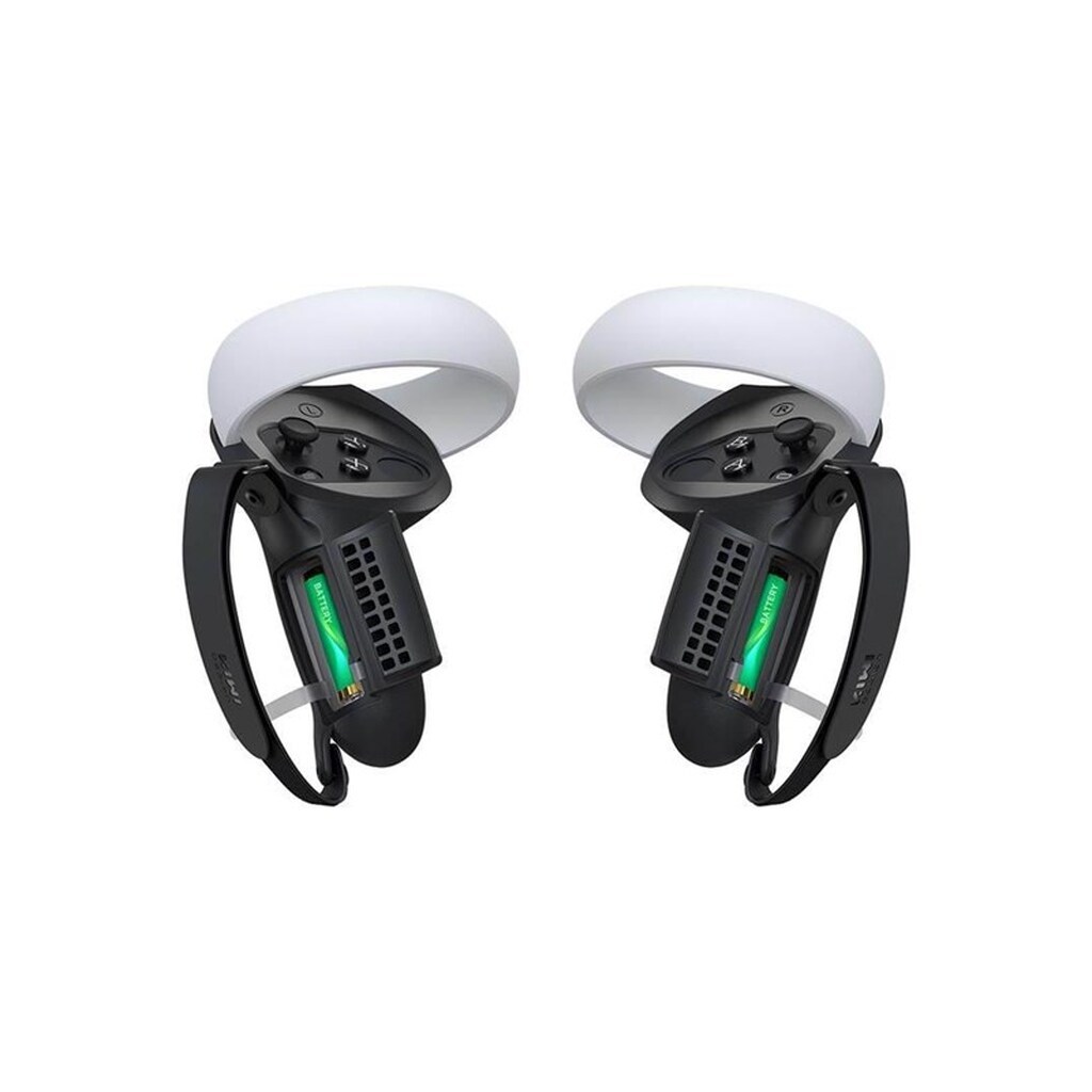 KiwiDesign Controller Grip with Battery Door Q1 PRO-2.2 for Meta Quest 2 Black