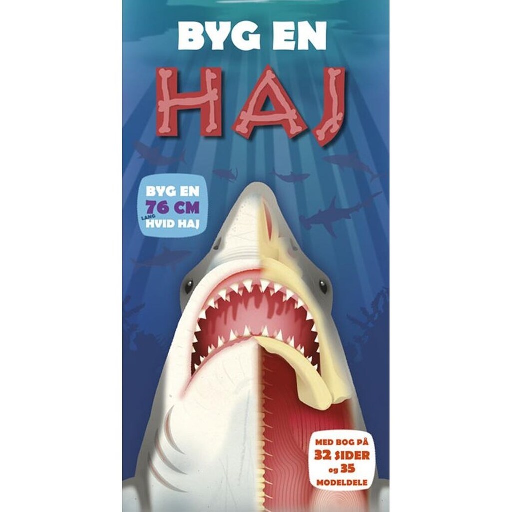 Byg En Haj - Børnebog - hardcover