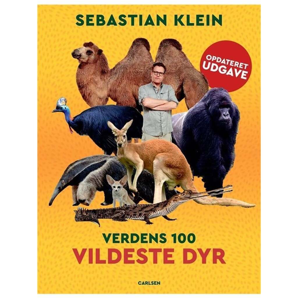 Verdens 100 vildeste dyr - Børnebog - Hardcover