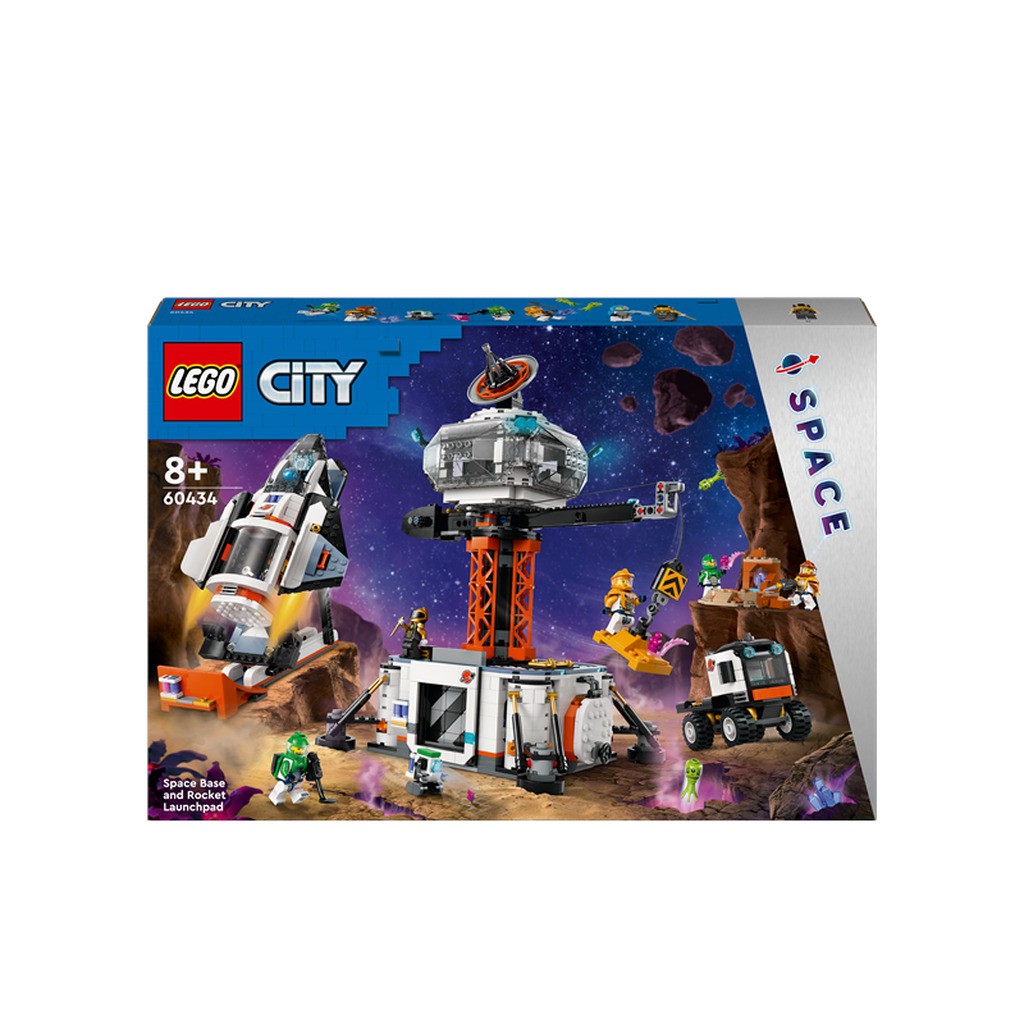 LEGO City 60434 Rumbase og raketaffyringsrampe