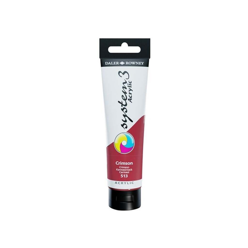 Daler-Rowney System3 150 ml Crimson