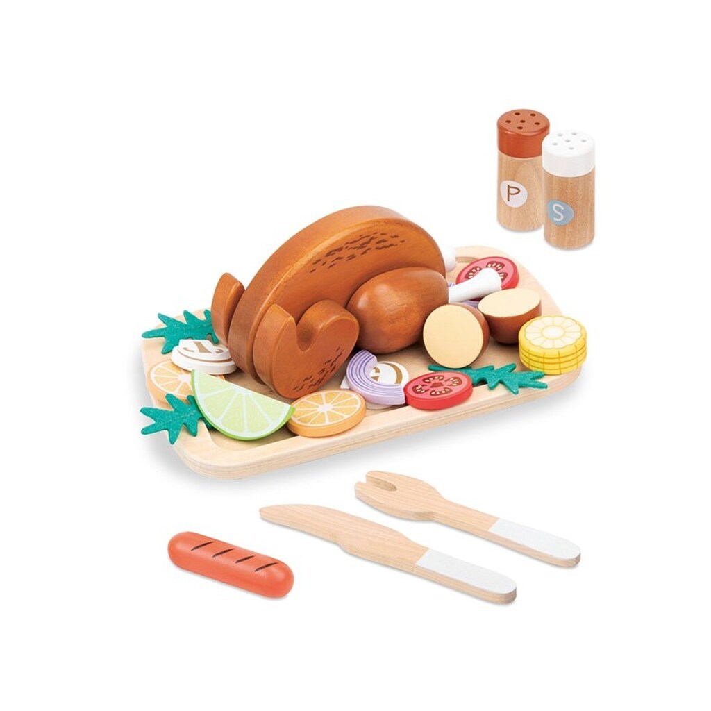 ET Toys Small Wood - Roast Chicken Set