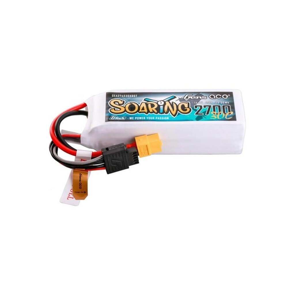 Gens ace &amp;Tattu G-Tech Soaring 2700mAh 14.8V 30C 4S1P LiPo XT60