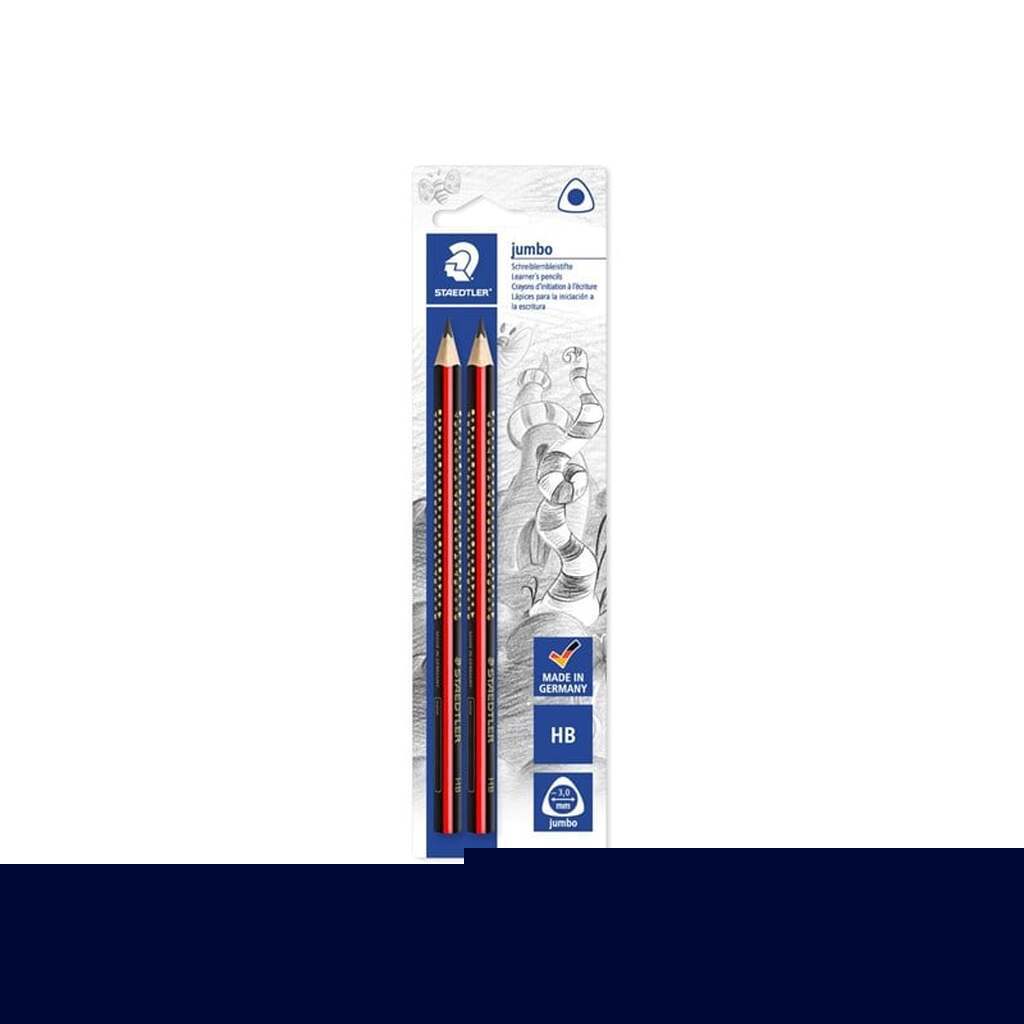 Staedtler Jumbo Begynderblyant HB 2/Bk
