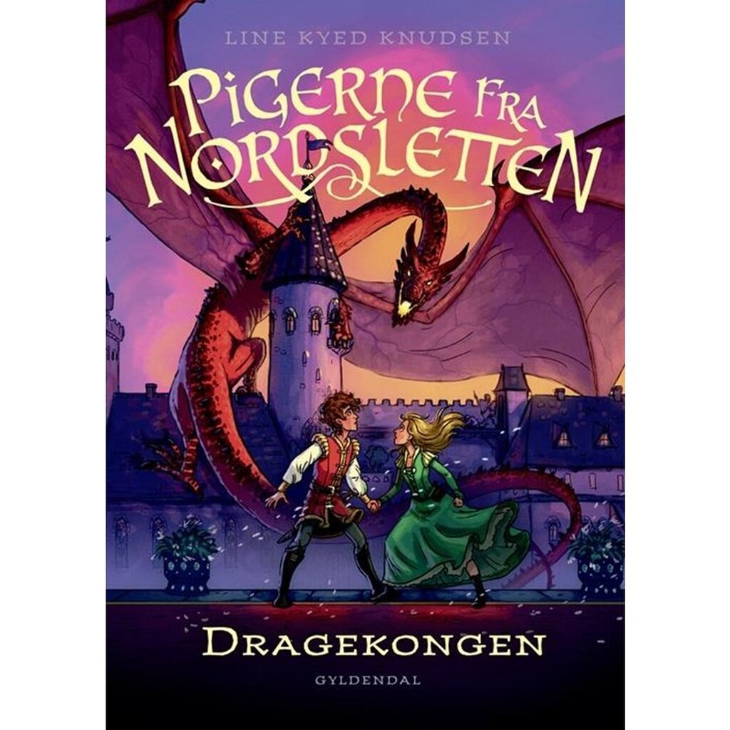 Pigerne fra Nordsletten 5 - Dragekongen - Børnebog - Hardcover