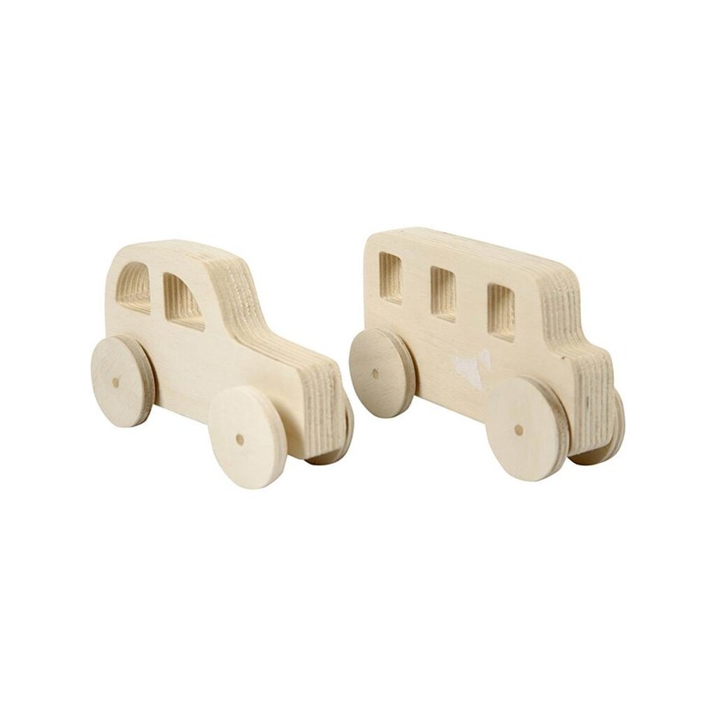 Creativ Company Wooden Cars 2pcs.