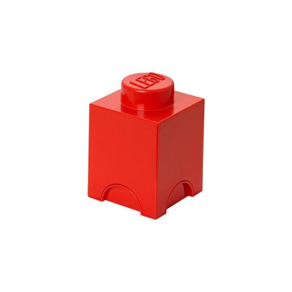 LEGO STORAGE BRICK 1 - RED