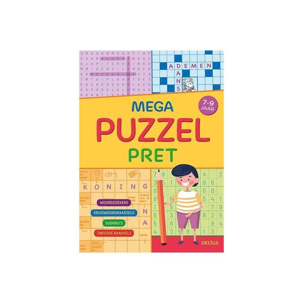Deltas Mega puzzle fun 7-9 years