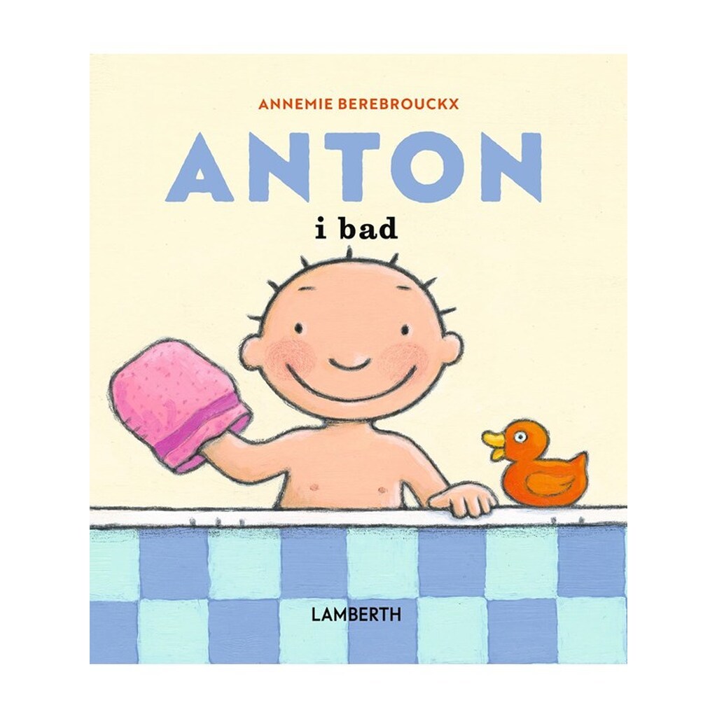 Anton i bad - Børnebog - Papbog