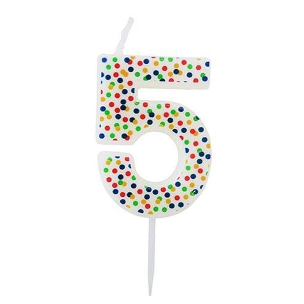 SCANSEASON Lys m. tal 5 . 7,5cm høj