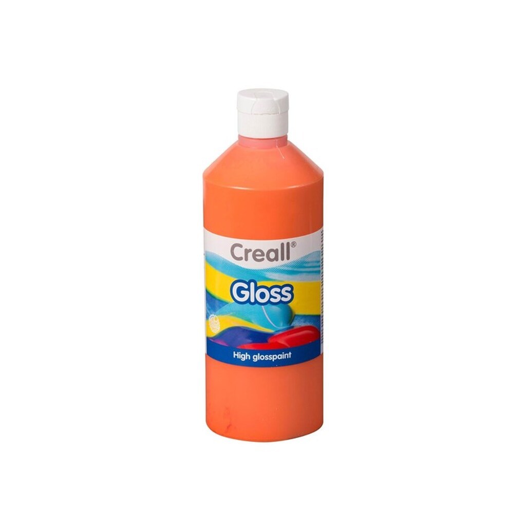 Creall Gloss Gloss Paint Orange 500ml
