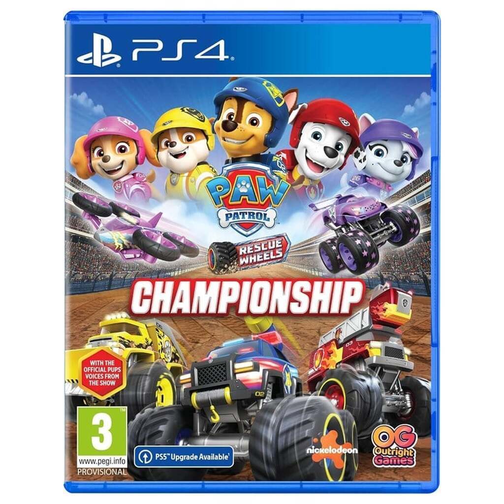 Paw Patrol Rescue Wheels: Championship - Sony PlayStation 4 - Racing