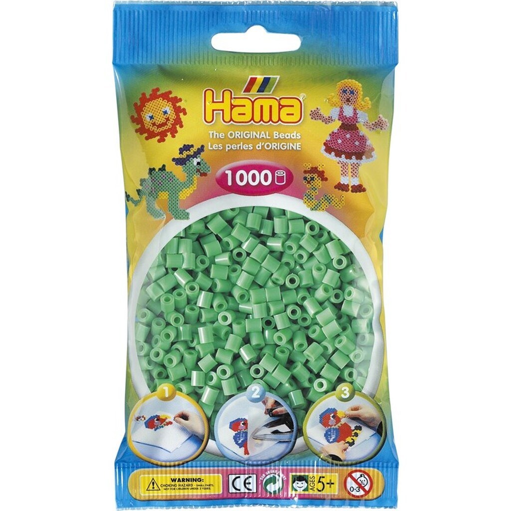 Hama Beads - Mint green 1000 pcs