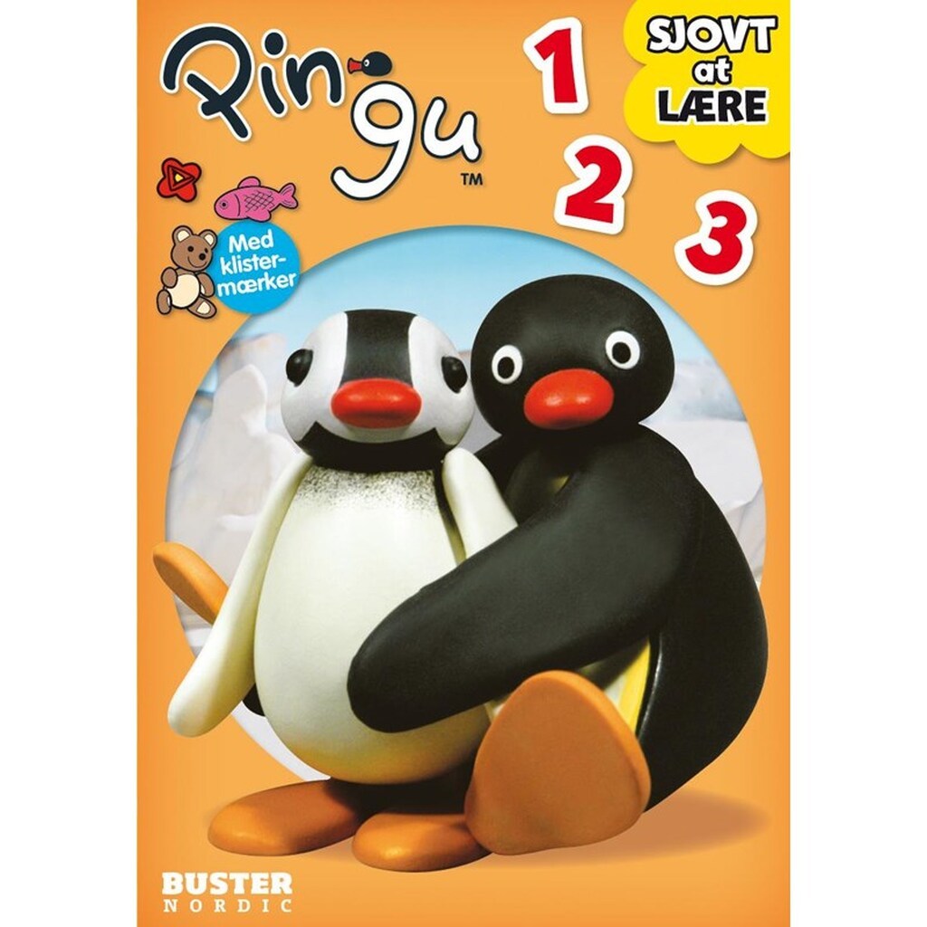Pingu: Sjovt at lære Alfabetet - Børnebog - Hæfte