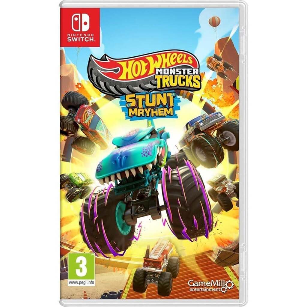 Hot Wheels Monster Trucks: Stunt Mayhem (Deluxe Edition) - Nintendo Switch - Racing