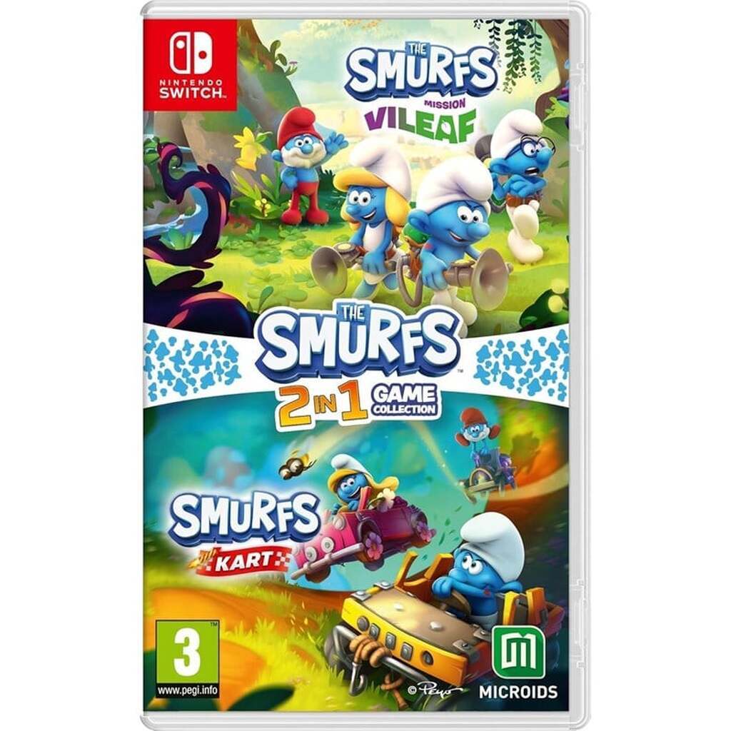 Smurfs 2 in 1 Game Collection - Nintendo Switch - Action