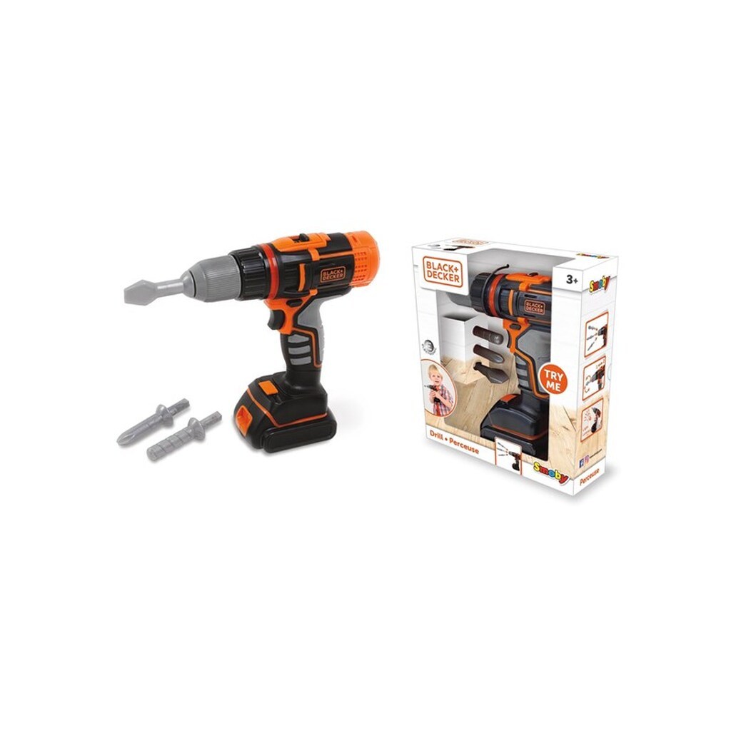 Smoby Black+Decker Elektronisk Skruetrækker