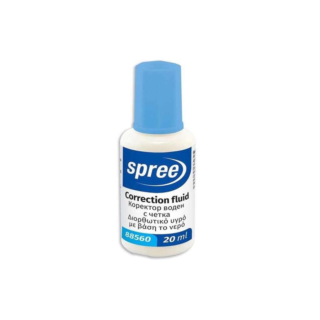 SPREE Korrektionslak 20ml. I flaske. AQUA