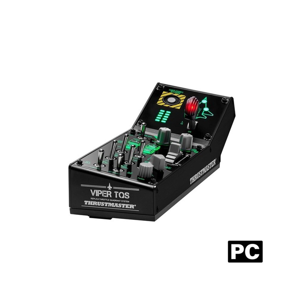 Thrustmaster Viper Panel - Wired Flight simulator instrument panel - PC