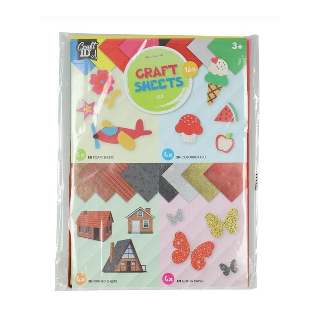 Creative Craft Group Hobbypakke A4. 16 dele
