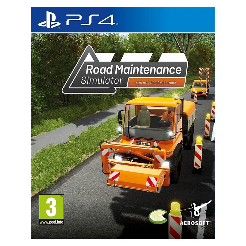 Road Maintenance Simulator - Sony PlayStation 4 - Simulator