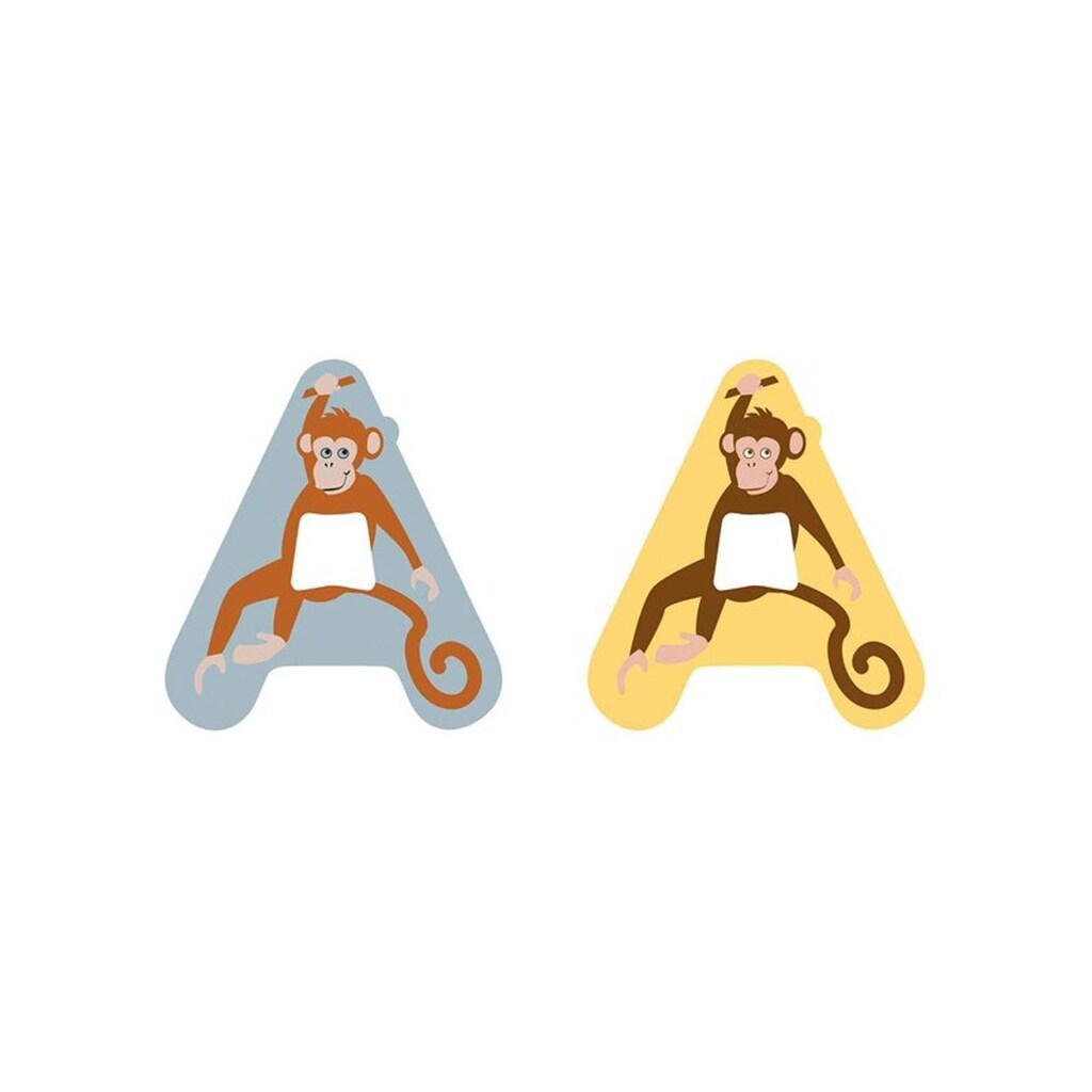 Small Foot - Wooden Animal Children&apos;s Letter - A