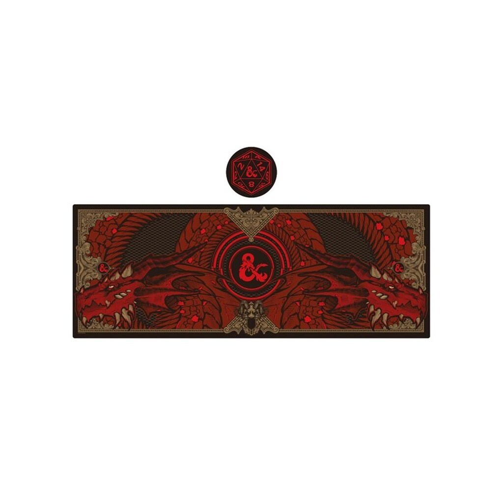 FaNaTtik Dungeons &amp; Dragons Desk Pad &amp; Coaster Set
