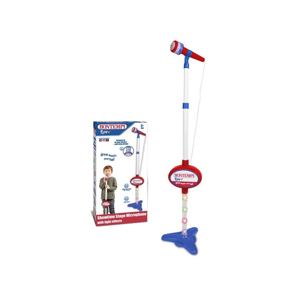 Bontempi Scenemikrofon med lyseffekt