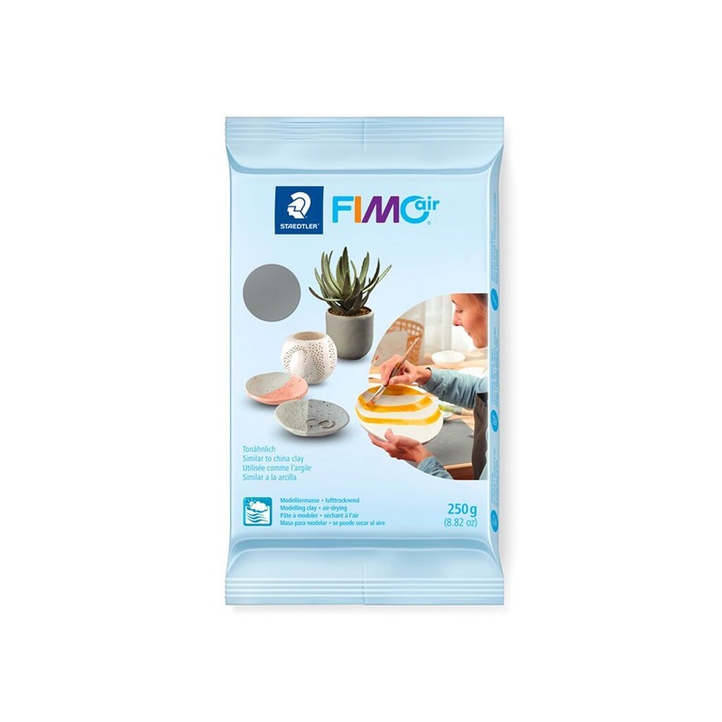 Staedtler FIMO Air modeller 250g Grå