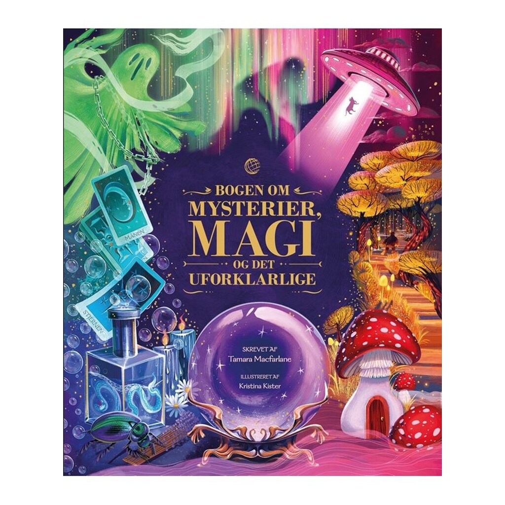 Bogen om mysterier magi og det uforklarlige - Børnebog - hardback