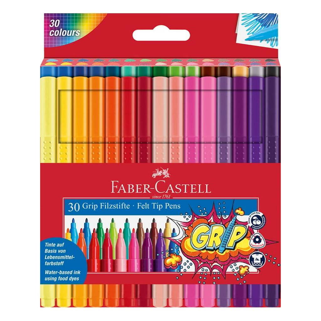 Faber-Castell Tusser Grip 30 stk