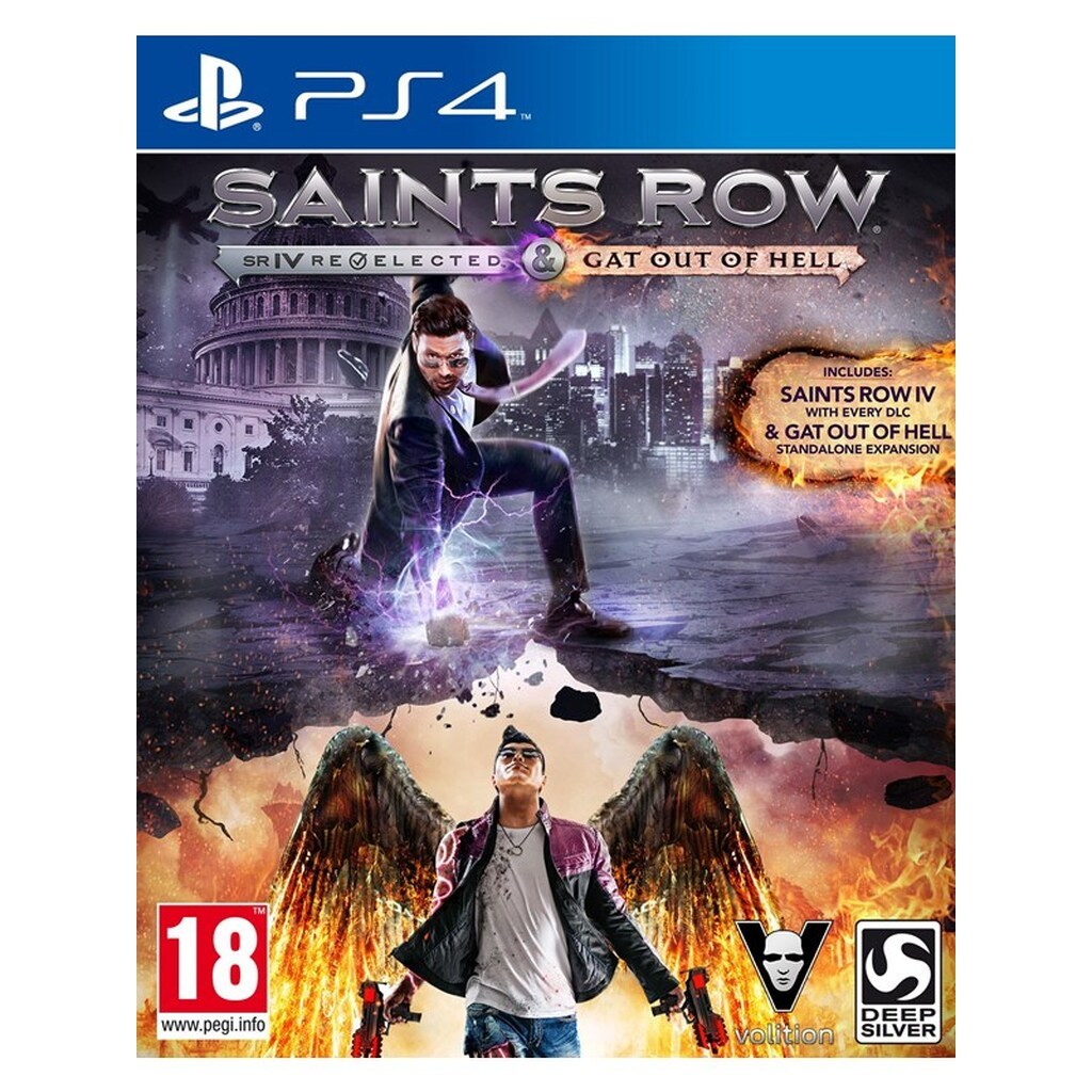 Saints Row IV: Re-Elected + Gat Out of Hell - Sony PlayStation 4 - Action
