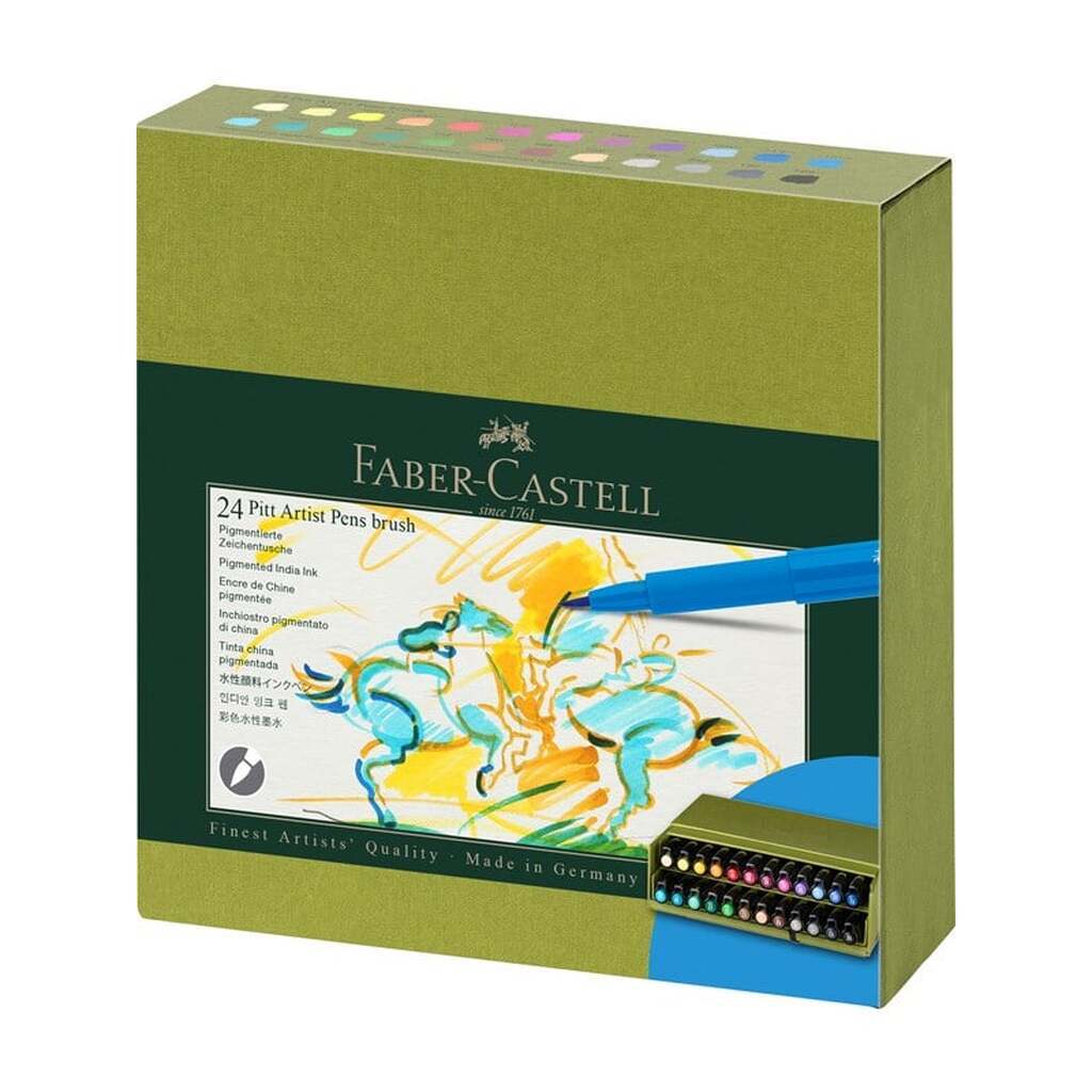 Faber-Castell Pitt artist pen studio B box 24 ass 2023