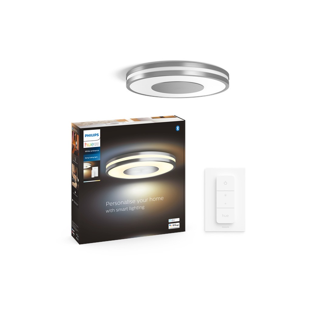 Philips Hue Being Plafond Loftlampe - Aluminium
