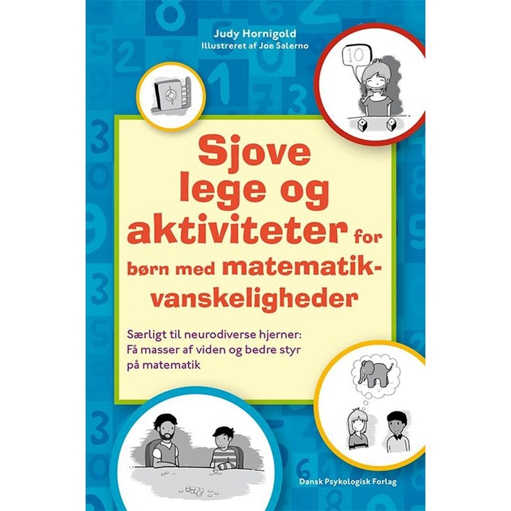 Sjove lege og aktiviteter for børn med matematikva - Børnebog - Hæfte