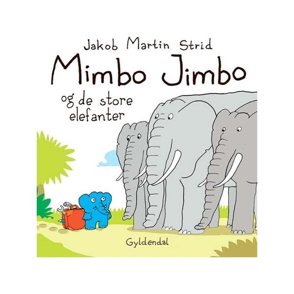 Mimbo Jimbo og de store elefanter - Børnebog - Hardcover