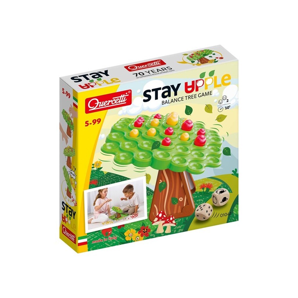 Quercetti Stay Apple! Balancespil