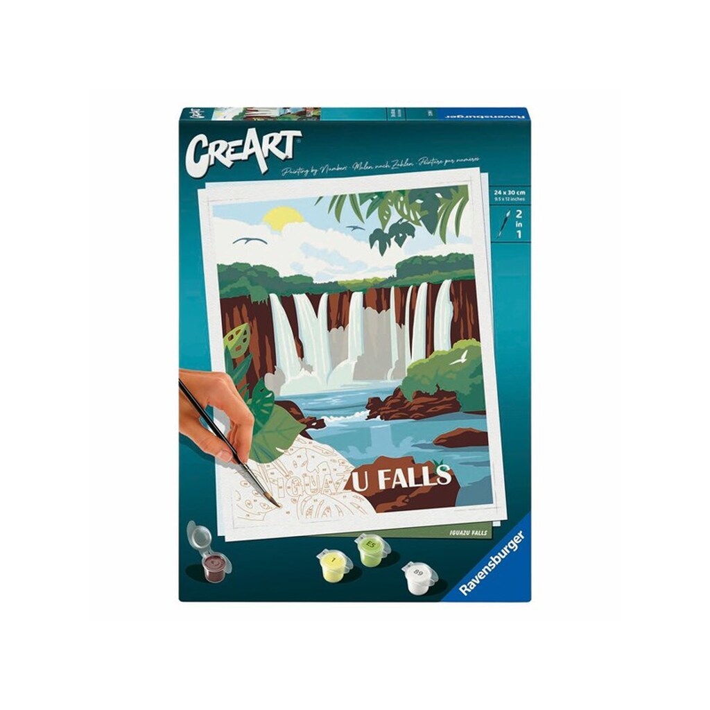 Ravensburger CreArt Paint by Numbers - Iguazu Falls