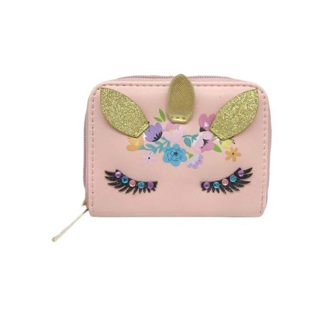 Tinka PUNG ENHJØRNING M/BLOMSTER  WALLET