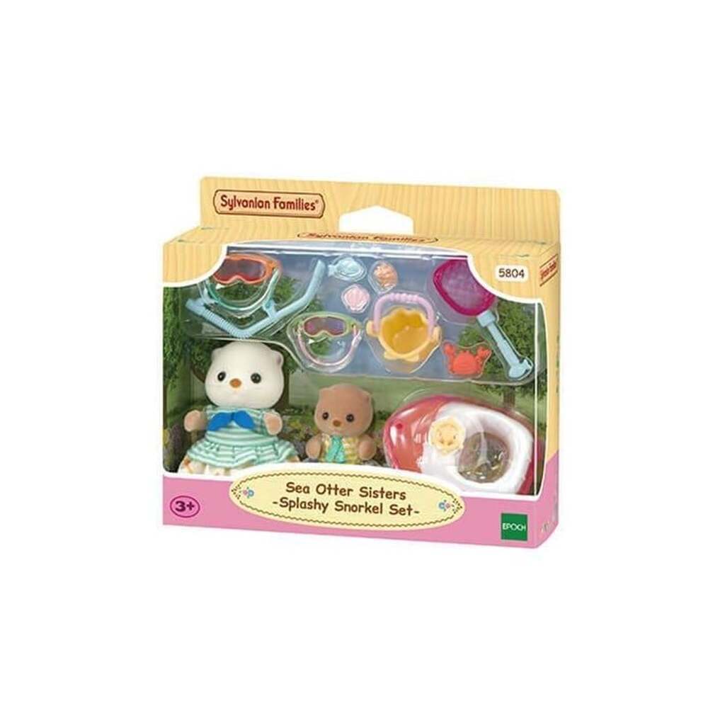 Sylvanian Families Sea Otter Sisters - Splashy Snorkel Set