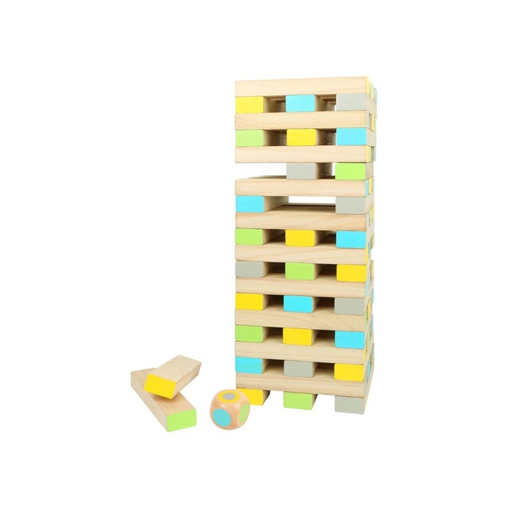 Small Foot - Wooden Wobble Tower Balance Game XXL