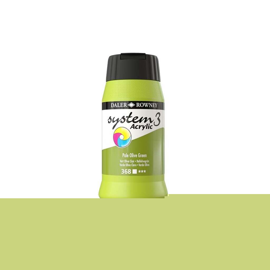 Daler-Rowney System3 500 ml Pale Olive Green