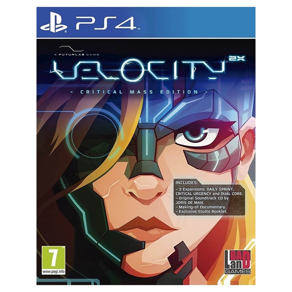 Velocity 2X - Critical Mass Edition - Sony PlayStation 4 - Platformer