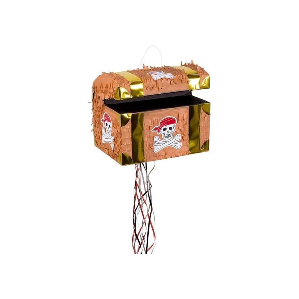 Boland Draw Pinata Pirate Treasure Chest