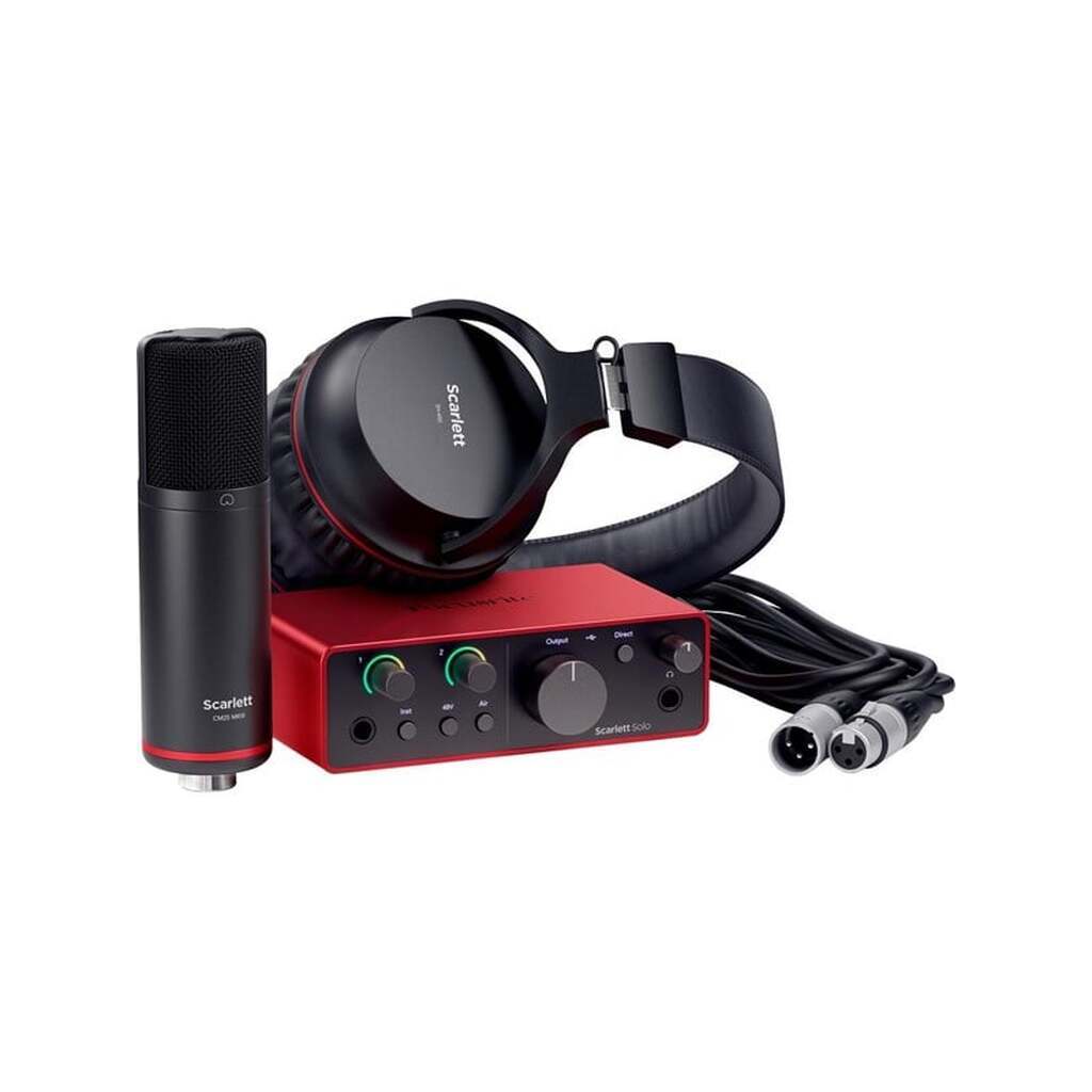 Focusrite Scarlett Solo Studio Kit - 4th Gen