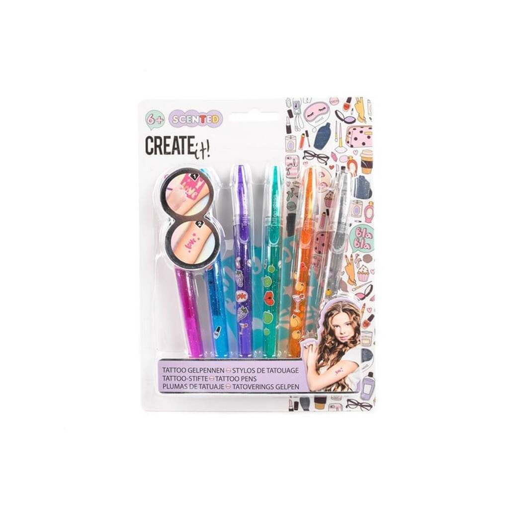 CREATE IT! - Beauty Tattoo Gel Pens 6 pcs.