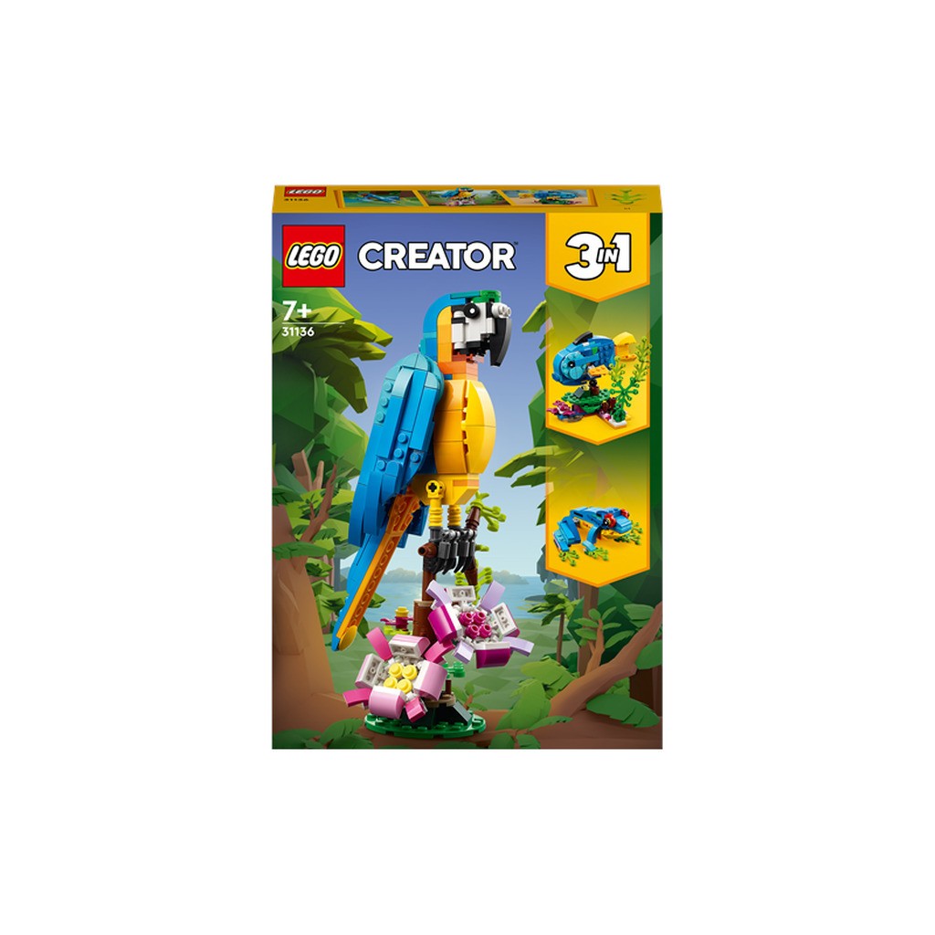 LEGO Creator 31136 Eksotisk papegøje